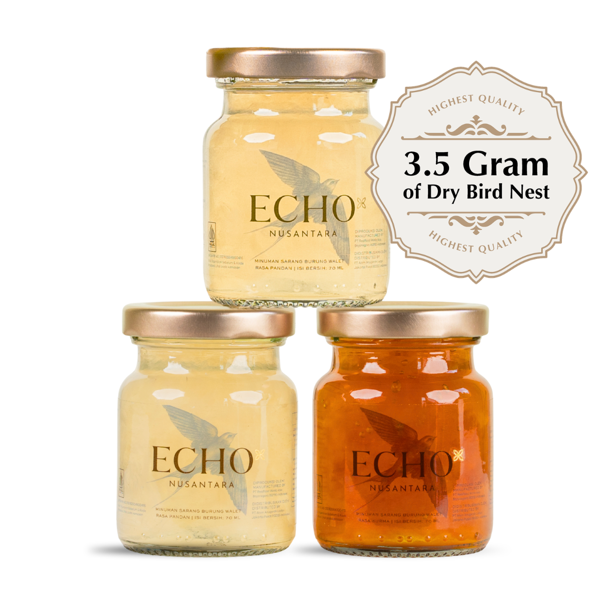 Triple Luxe Serve - Set of 3