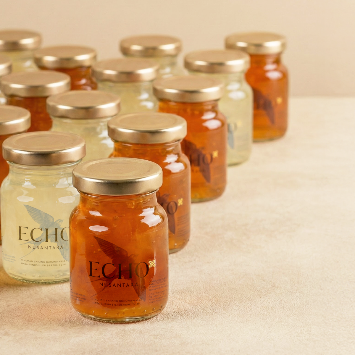 Bird's Nest in Jar - Set of 16