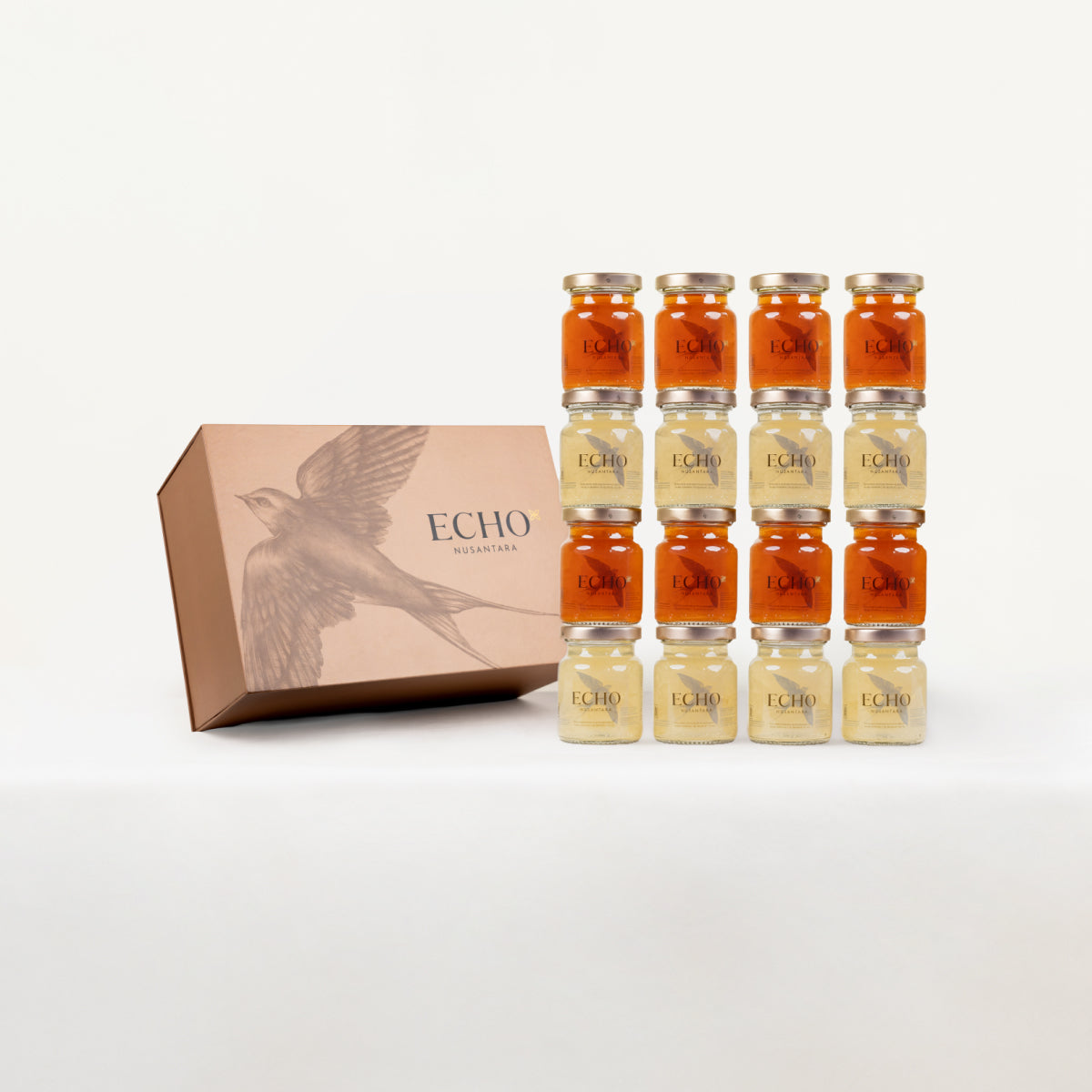 Bird's Nest in Jar - Set of 16