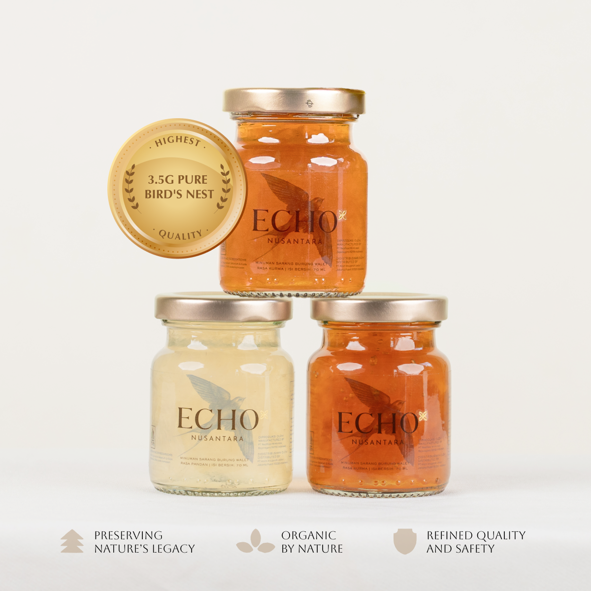 Triple Luxe Serve - Set of 3