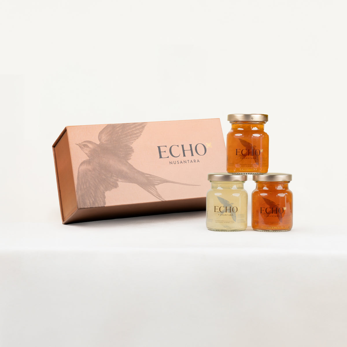 Bird's Nest in Jar - Set of 3