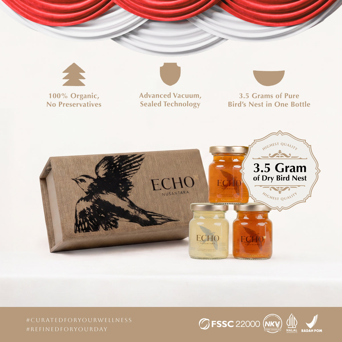 Triple Luxe Serve - Set of 3