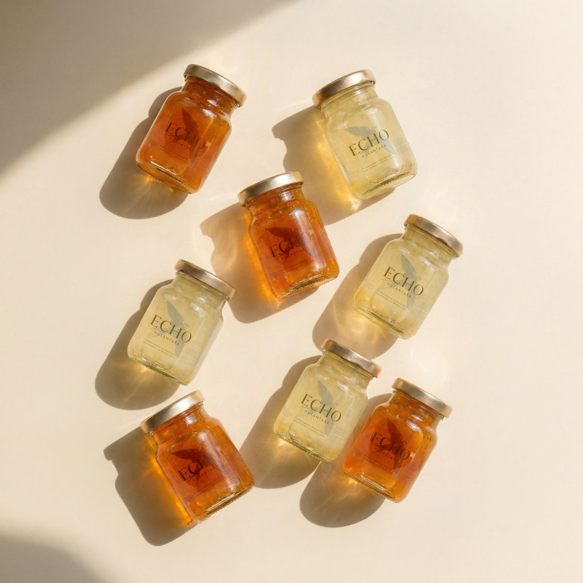 Bird's Nest in Jar - Set of 8