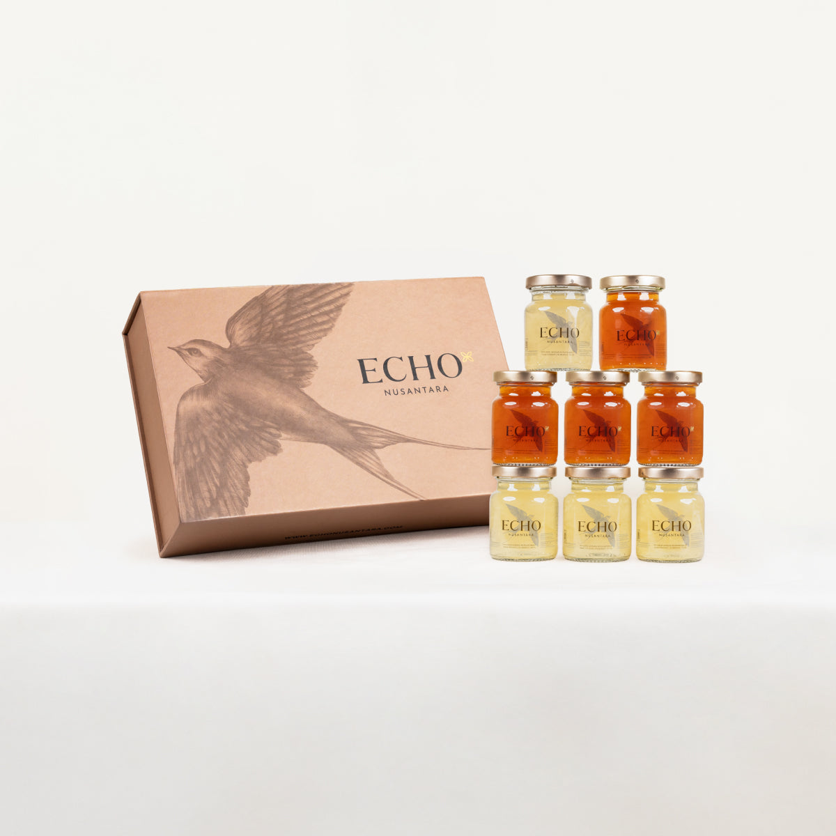 Bird's Nest in Jar - Set of 8