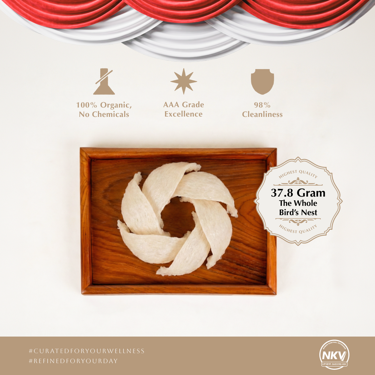 Dry Bird's Nest - Cup