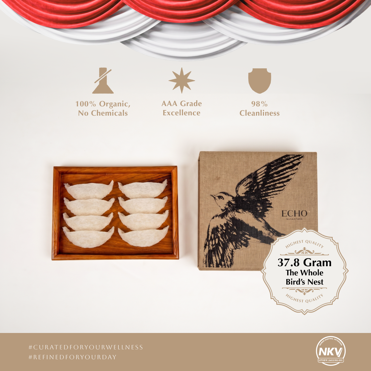 Dry Bird's Nest - Strips